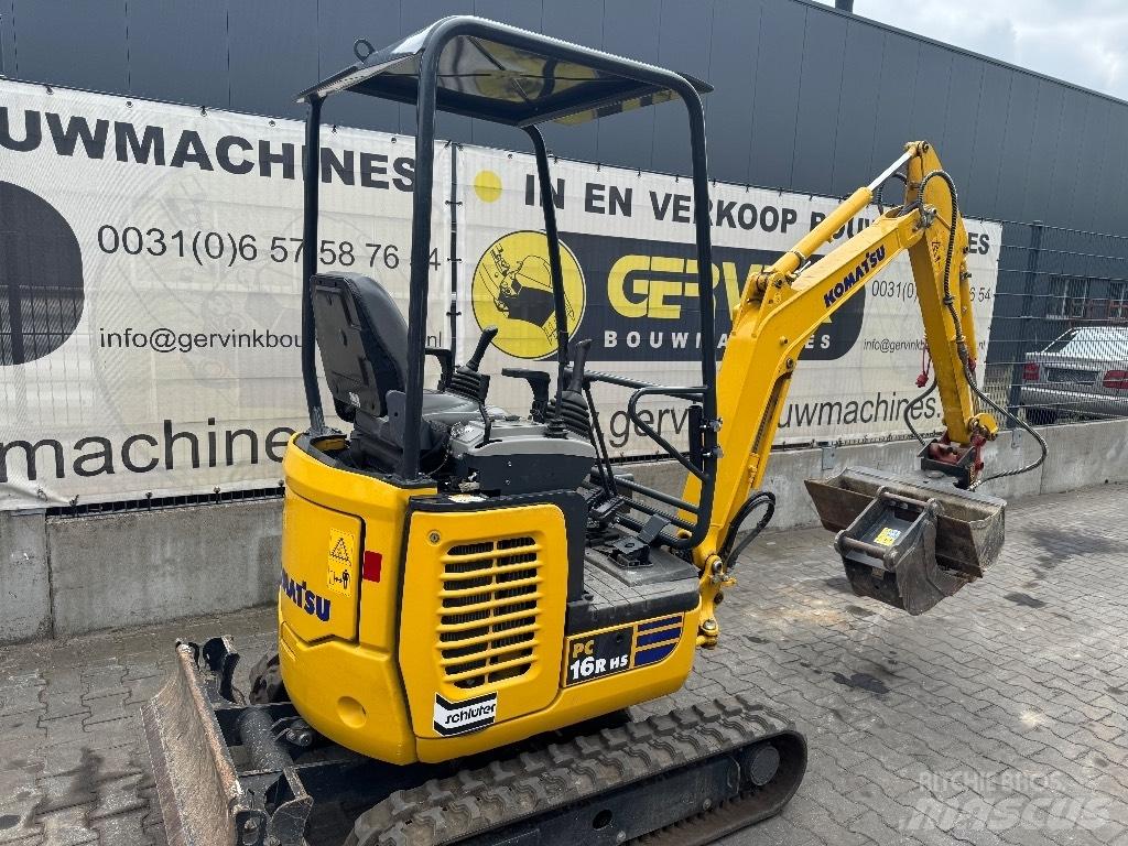 Komatsu PC 16 R-3HS Mini pelle < 7t