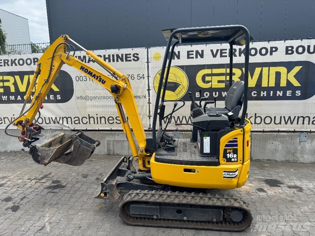 Komatsu PC 16 R-3HS Mini pelle < 7t