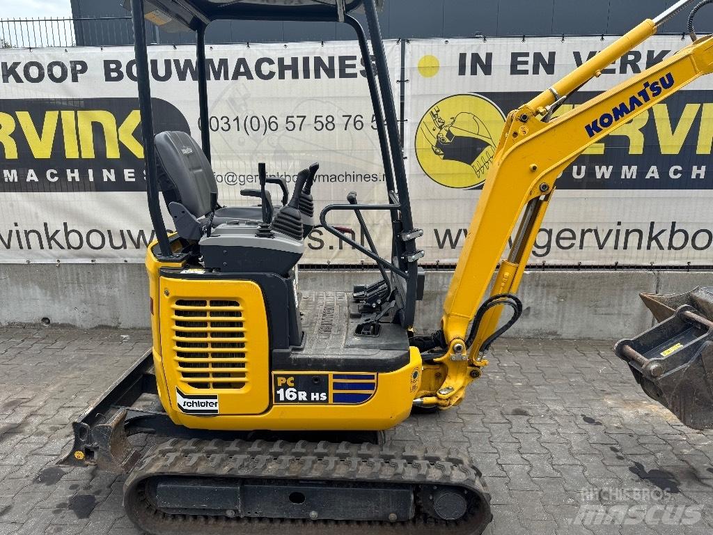 Komatsu PC 16 R-3HS Mini pelle < 7t