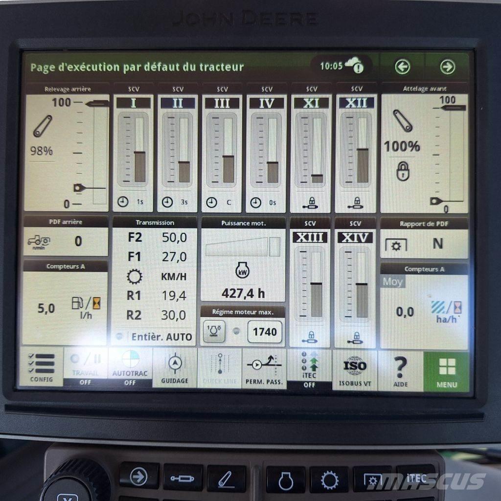 John Deere 6R155 Tracteur