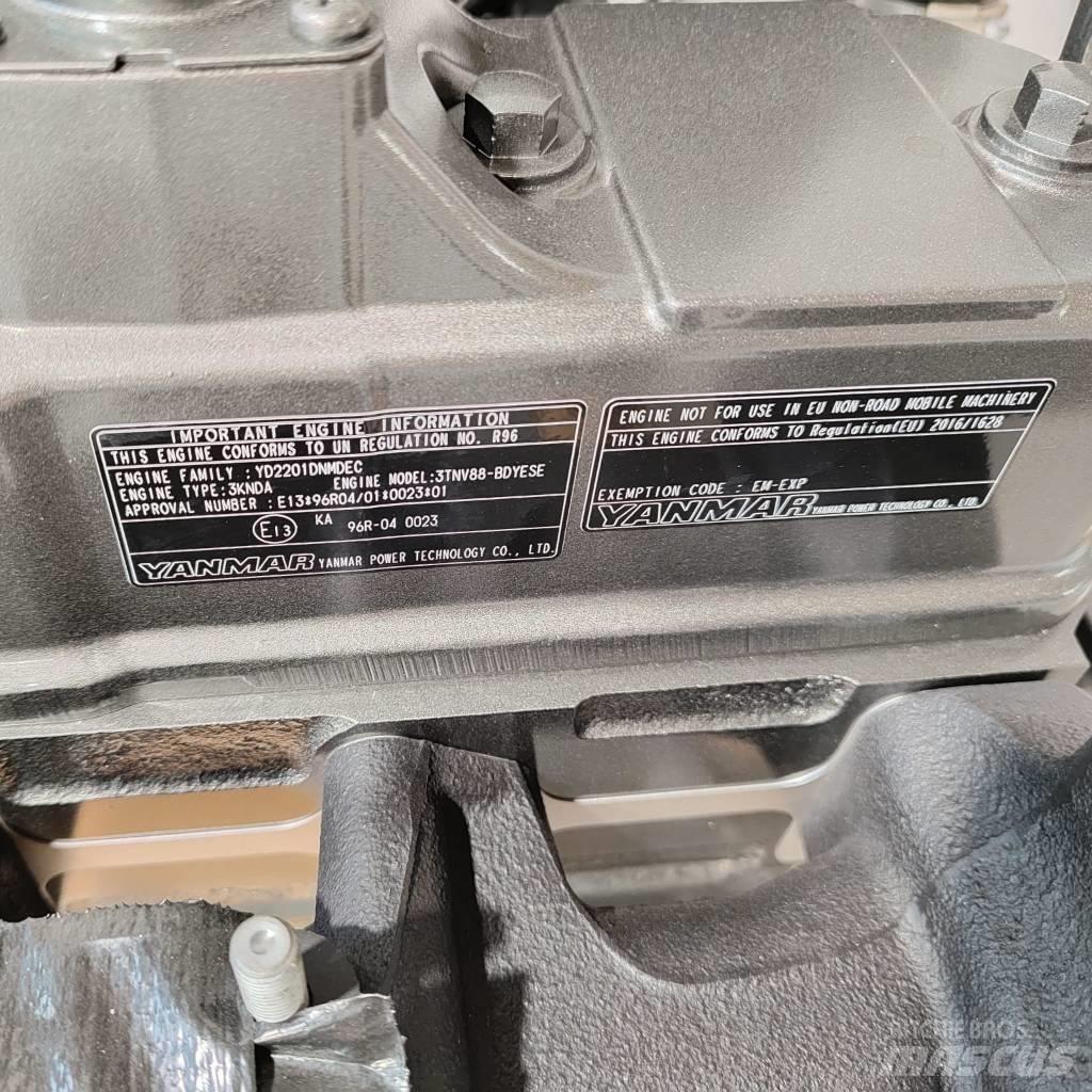 Yanmar 3TNV88 Moteur