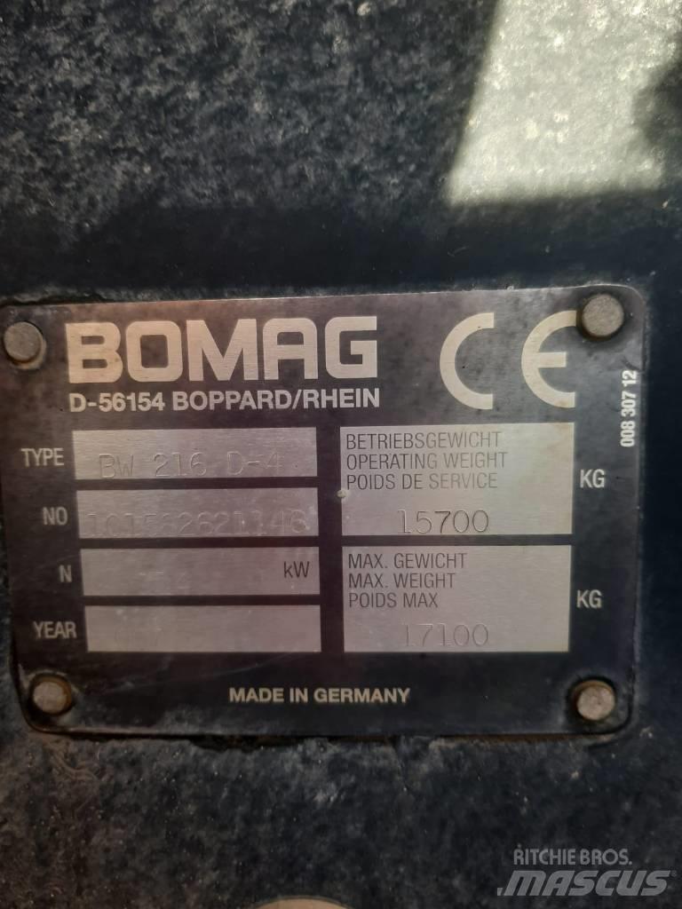 Bomag BW 216 D-4 Compacteur de sol