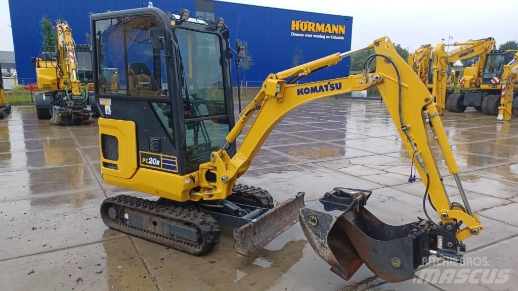 Komatsu PC 20 MR-5 Mini pelle < 7t