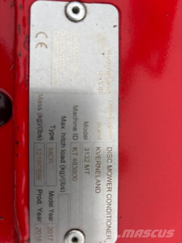 Kverneland 3132 MT Faucheuse-conditionneuse