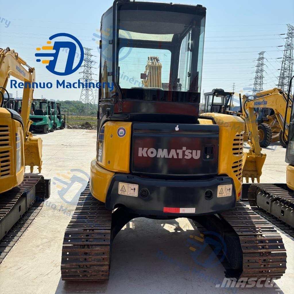 Komatsu PC 55 MR-3 Mini pelle < 7t