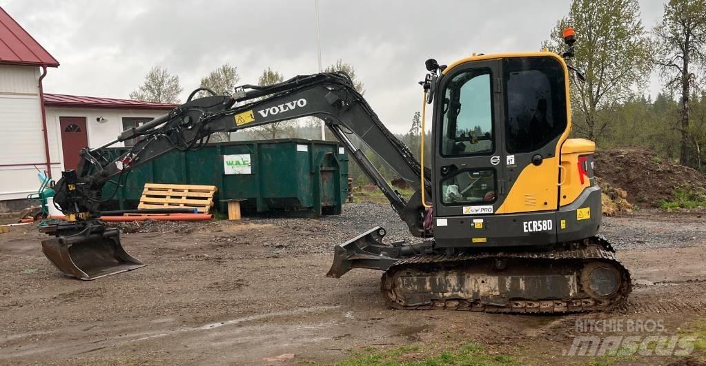 Volvo ECR 58 D Mini pelle < 7t