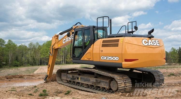 CASE CX 250 D Pelle sur chenilles