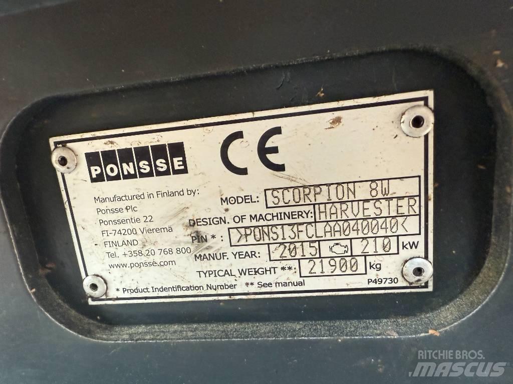 Ponsse SCORPION 8W Abatteuse