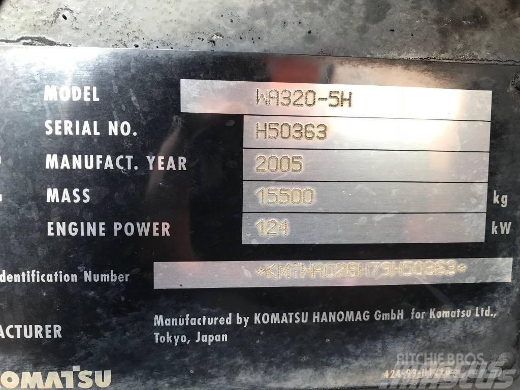 Komatsu WA320-5H Chargeuse sur pneus