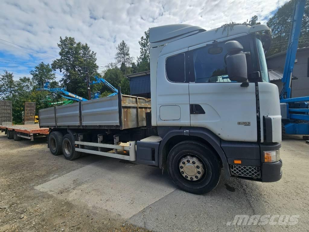 Scania 114 G 380 Camion plateau