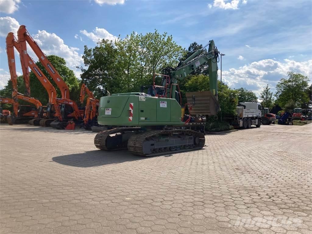 Atlas 225LC-BLUE Pelle sur chenilles