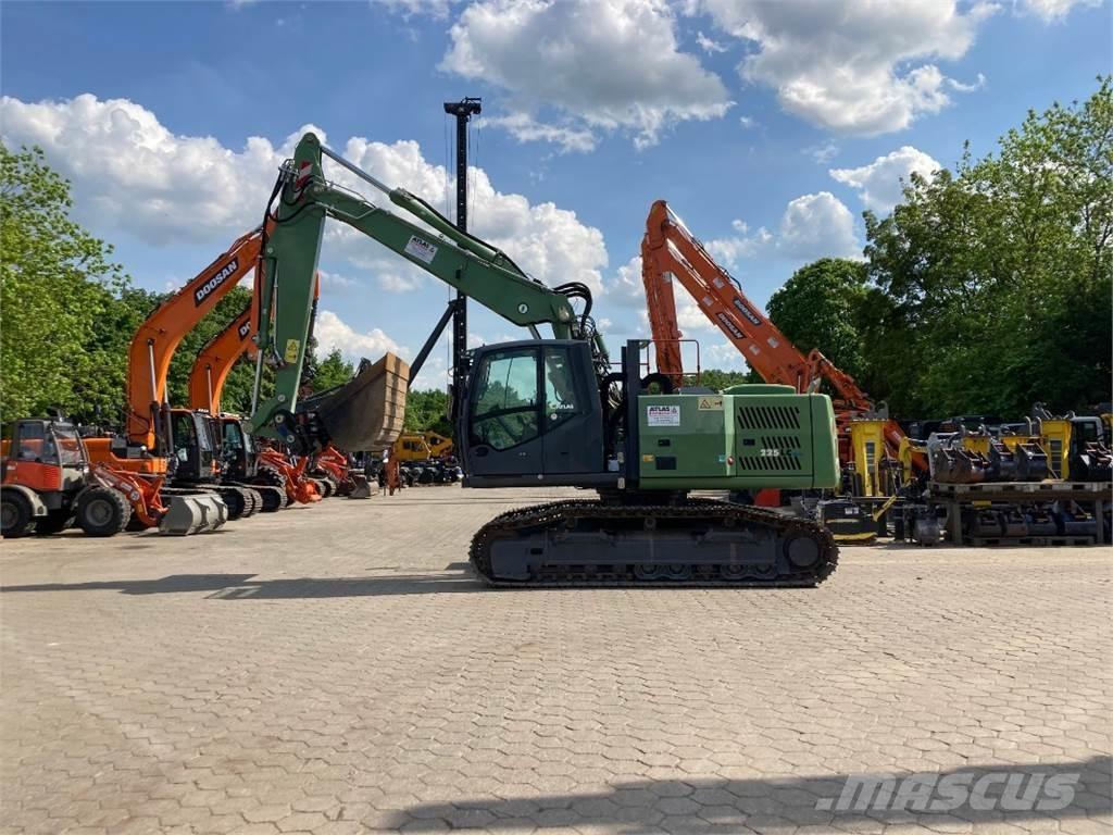 Atlas 225LC-BLUE Pelle sur chenilles