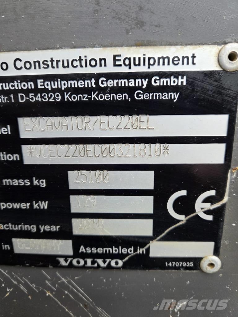 Volvo EC220EL Pelle sur chenilles