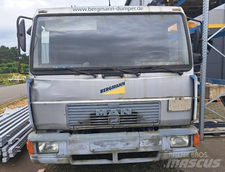 MAN 8.163 Camion plateau