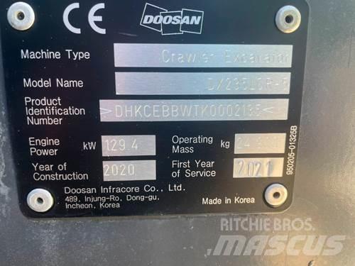 Doosan DX235LCR-5 Pelle sur chenilles