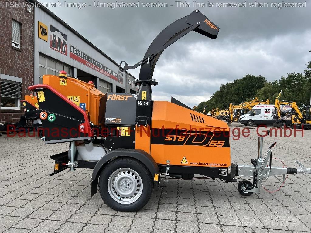  Först ST8D55 -Demo- Broyeur de végétaux