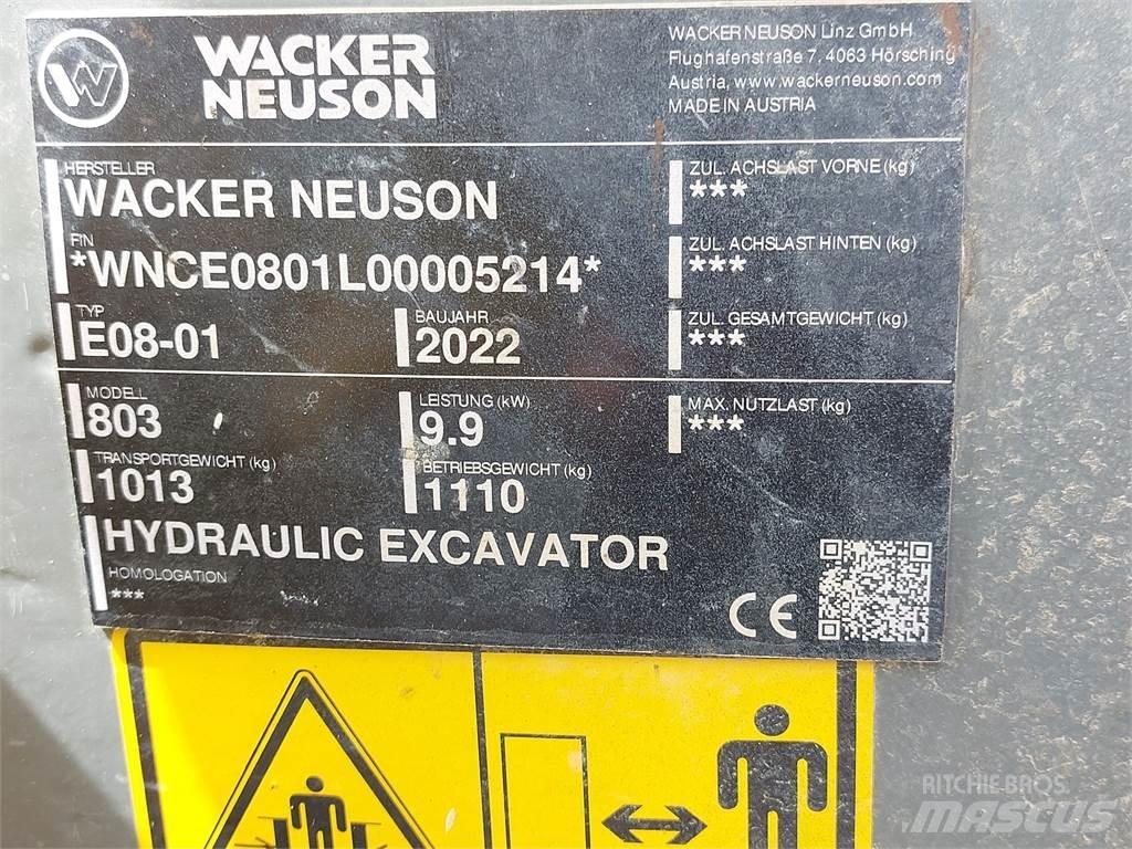 Wacker Neuson 803 Pelle sur chenilles