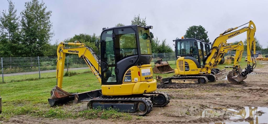 Komatsu PC 30 MR-5 Mini pelle < 7t
