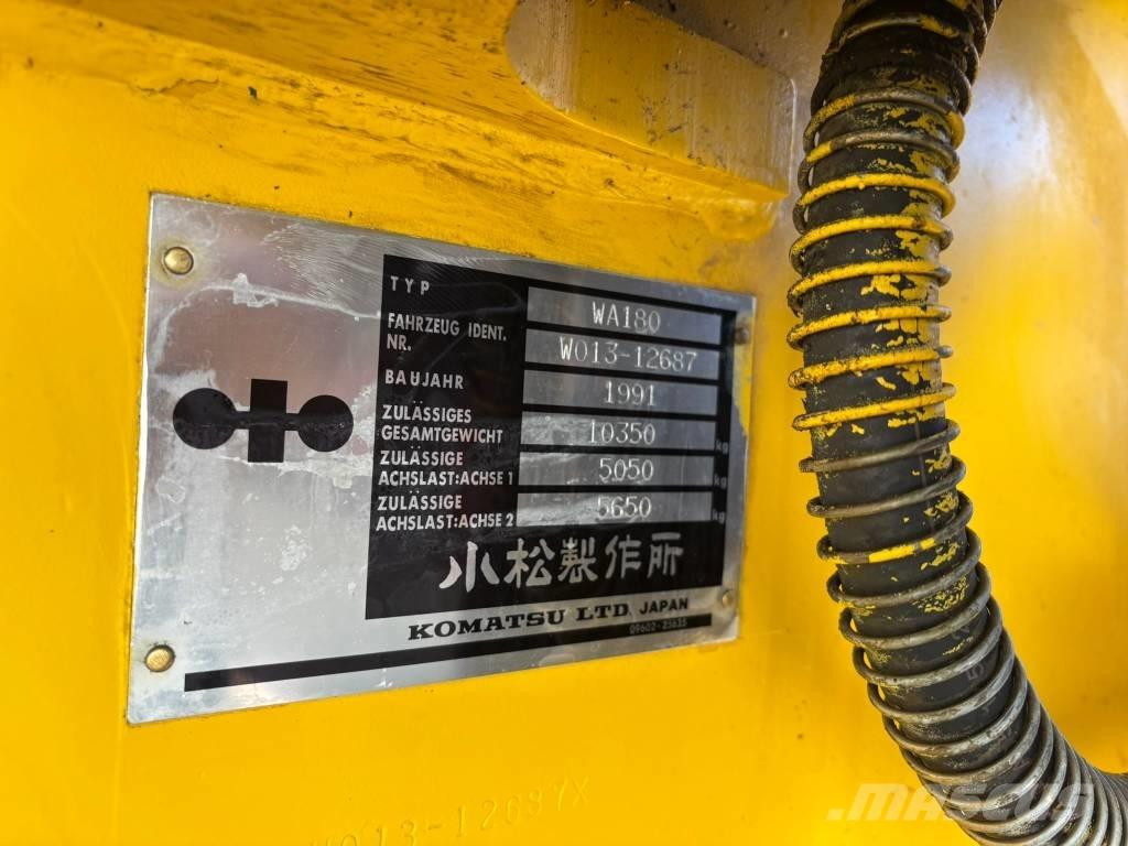 Komatsu WA 180 Chargeuse sur pneus