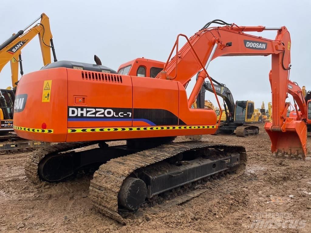 Doosan DH 220 Pelle sur chenilles