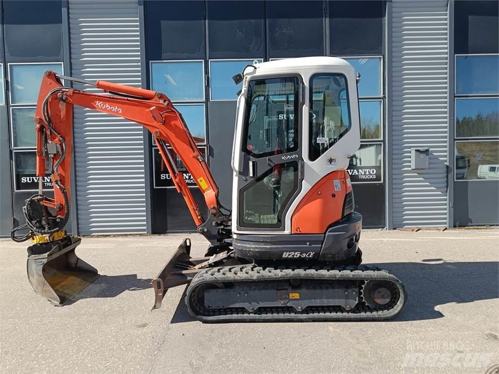 Kubota U25-3 Mini pelle < 7t