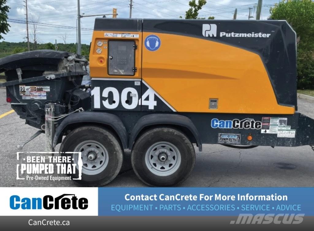 Putzmeister TK 1004 Pompe à béton