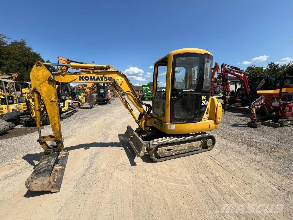 Komatsu PC 20 R-8 Mini pelle < 7t