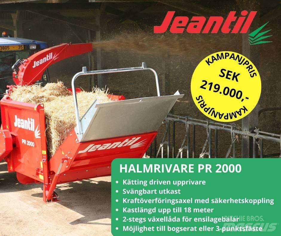 Jeantil PR 2000 Dérouleuse, pailleuse