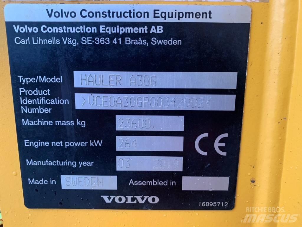 Volvo A 30 G Tombereau articulé