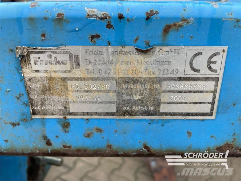 Fricke FG 302/80 Déchaumeur, cultivateur