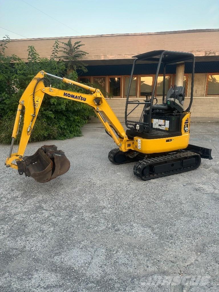 Komatsu PC16R-HS Pelle sur chenilles
