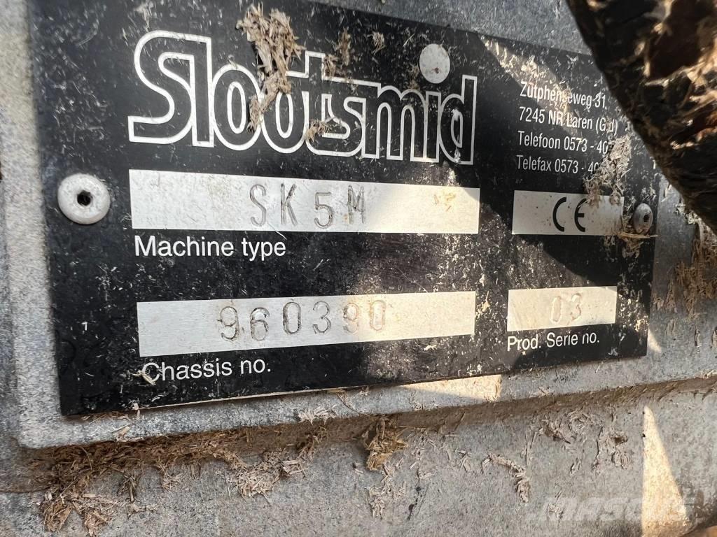 Slootsmid SK 5 M Autres matériels de fertilisation