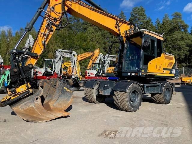 Hyundai HW 180 Pelle sur pneus