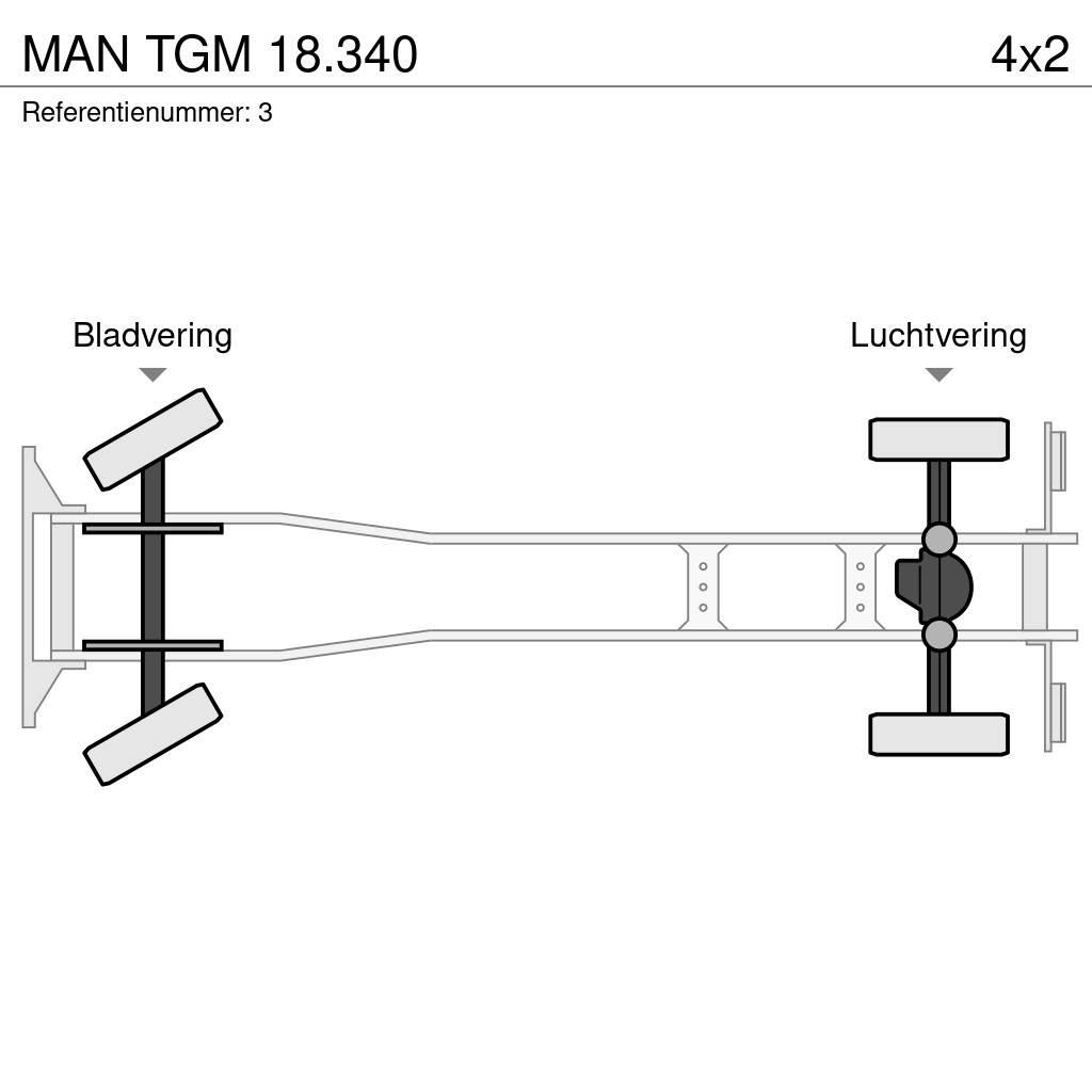 MAN TGM 18.340 Camion ampliroll