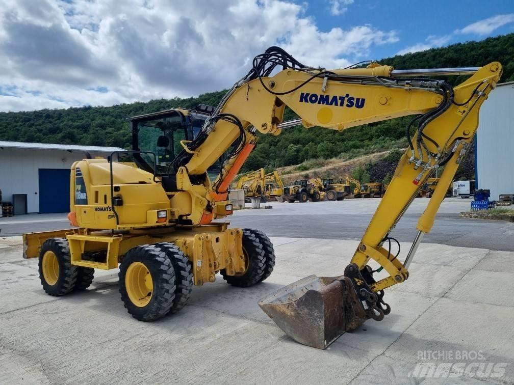 Komatsu PW 118 MR-8 Pelle sur pneus