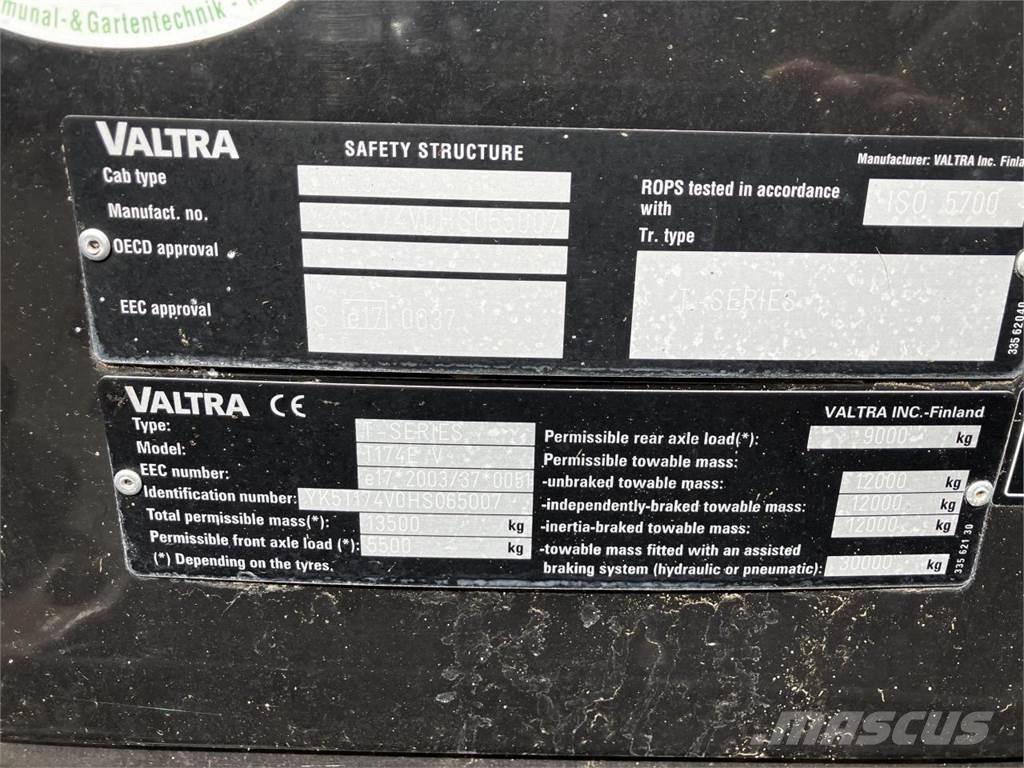 Valtra T174 Versu Tracteur