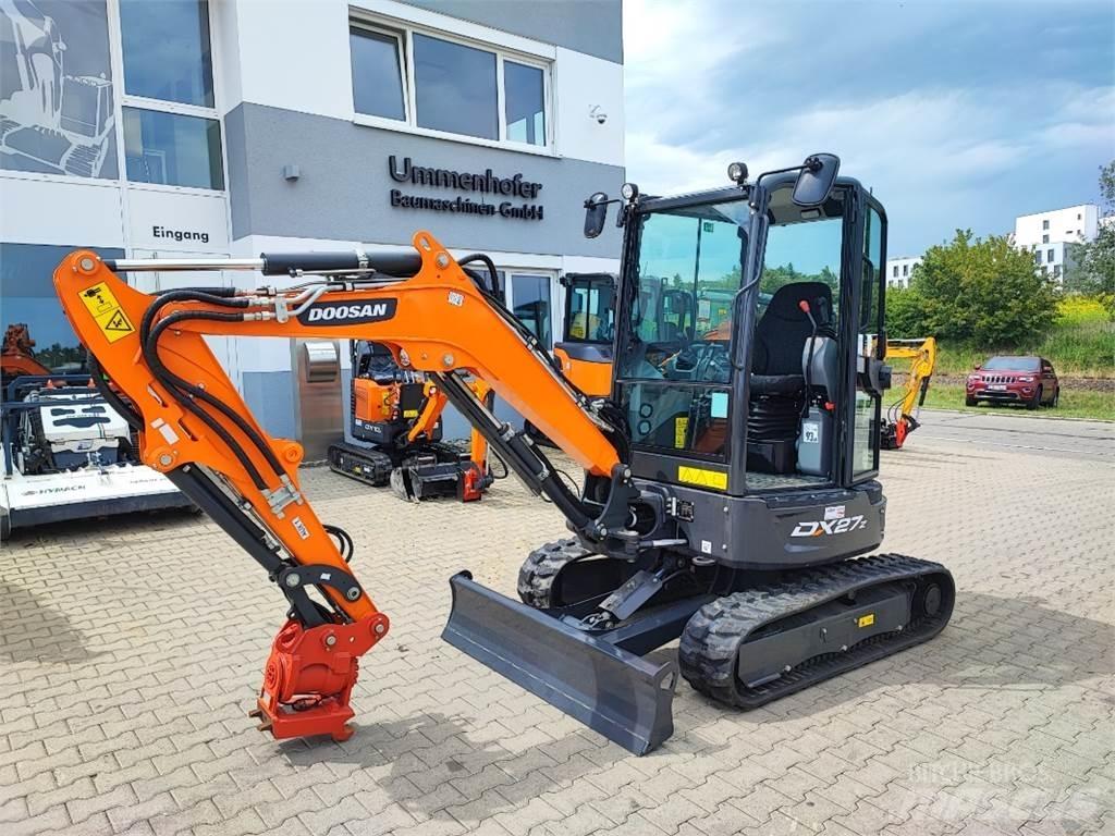 Doosan DX27z Mini pelle < 7t