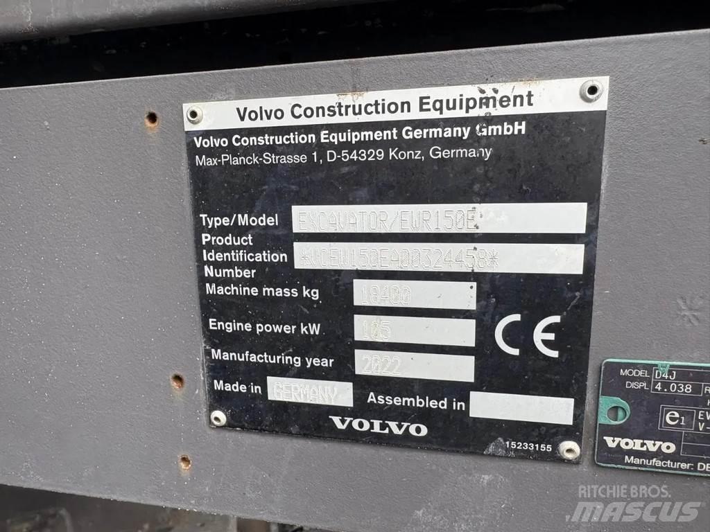Volvo EWR150E Pelle sur pneus
