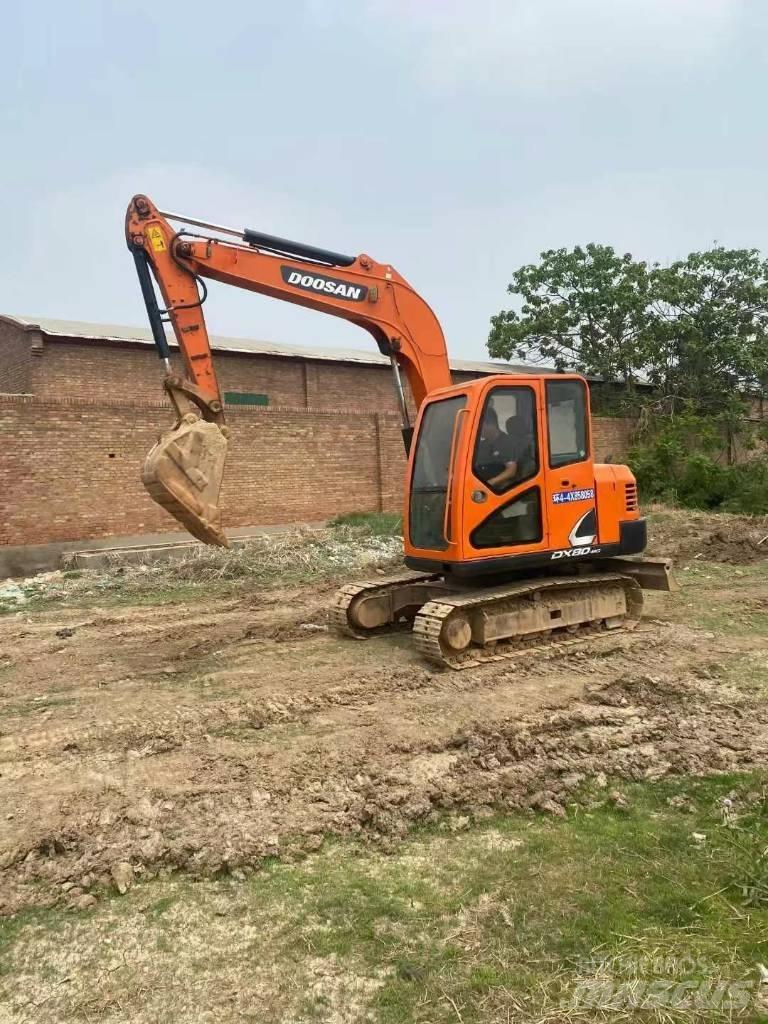 Doosan DX 80 Mini pelle 7t-12t