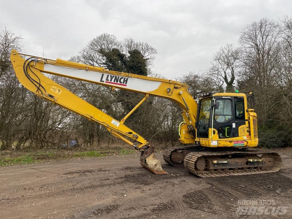 Komatsu PC 138 Pelle longue portée