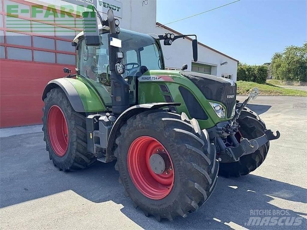 Fendt 724 s4 profi+ Tracteur