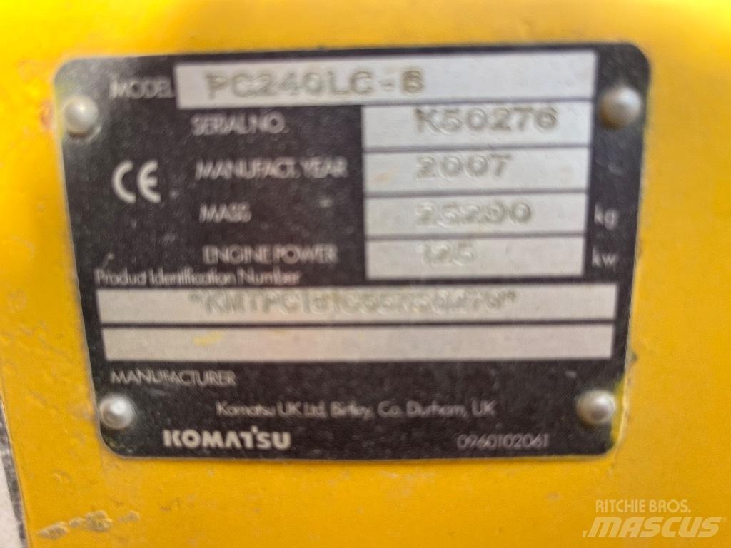 Volvo Pc240-7 Pelle sur chenilles