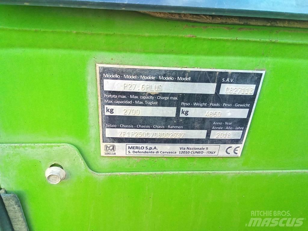 Merlo P 27.6 Plus Chariot télescopique