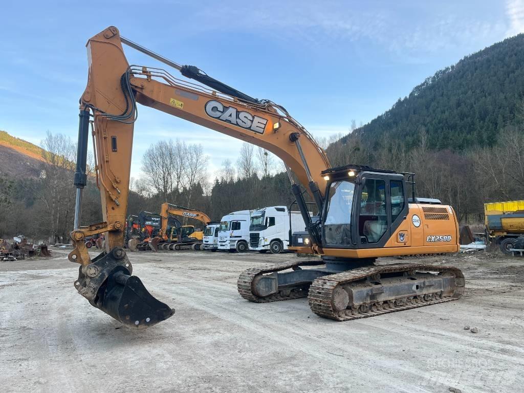 CASE CX 250 D Pelle sur chenilles