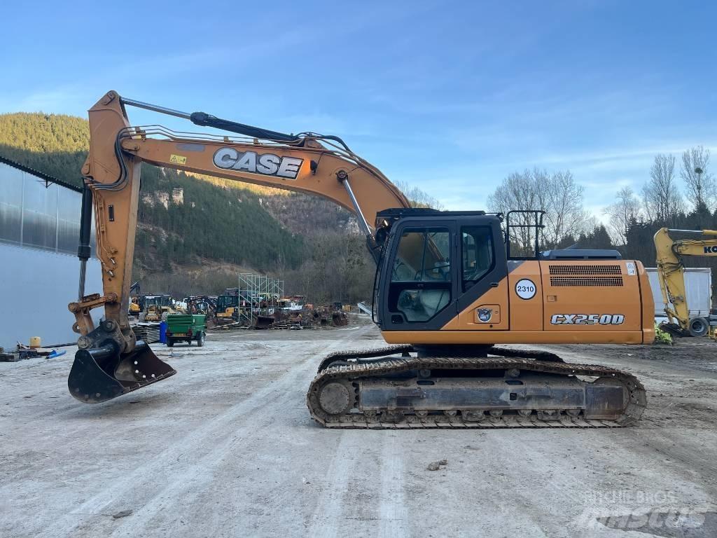CASE CX 250 D Pelle sur chenilles