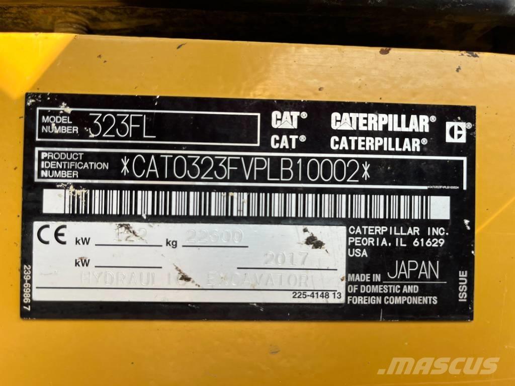 CAT 323 F L Pelle sur chenilles