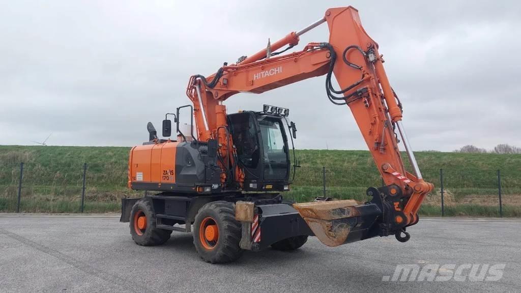 Hitachi ZX 170W-5B Pelle sur pneus