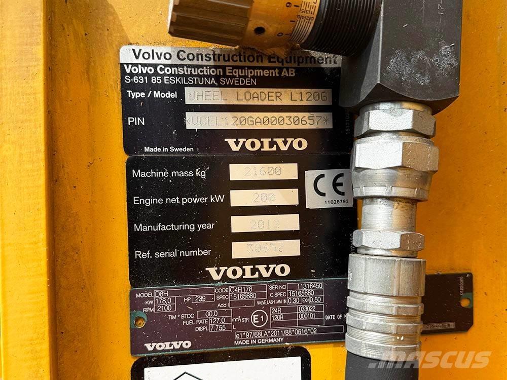 Volvo L 120 G Chargeuse sur pneus
