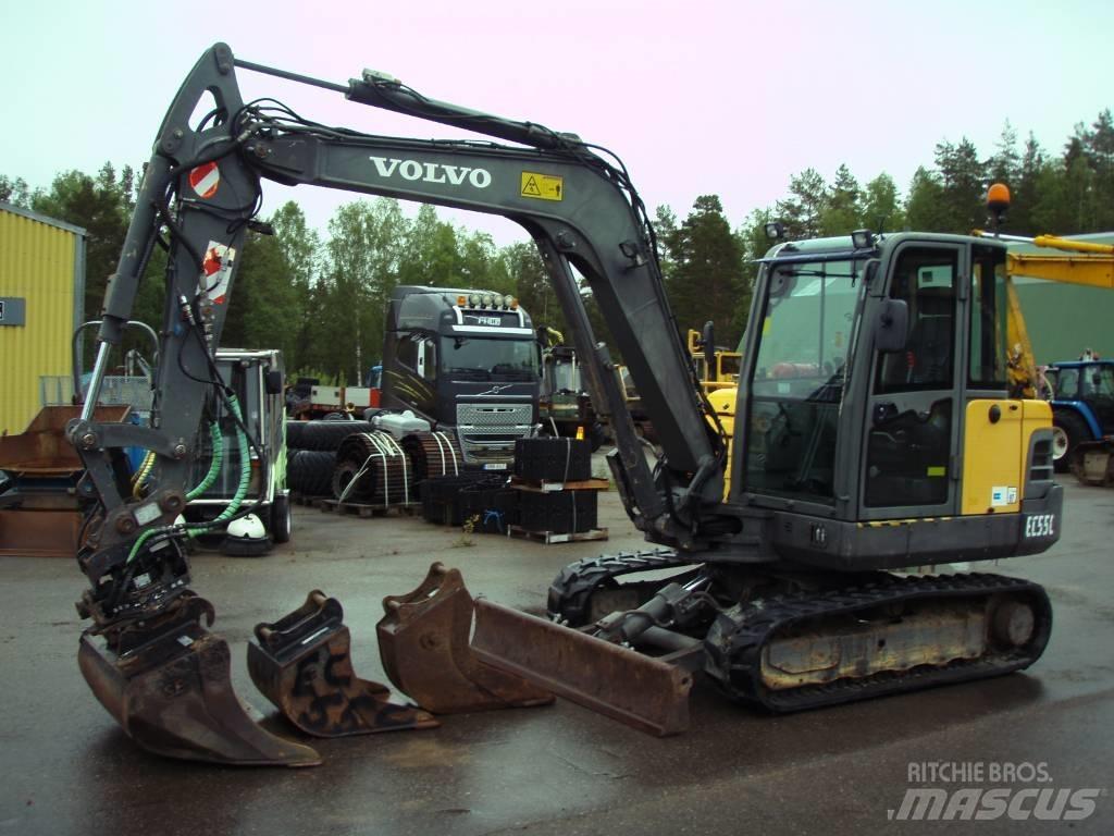 Volvo EC 55 C Mini pelle < 7t