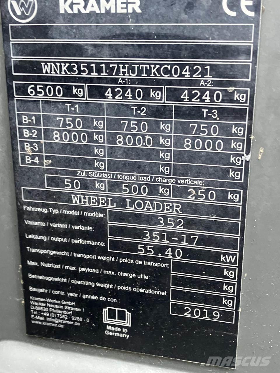 Kramer 8085T Télescopique agricole